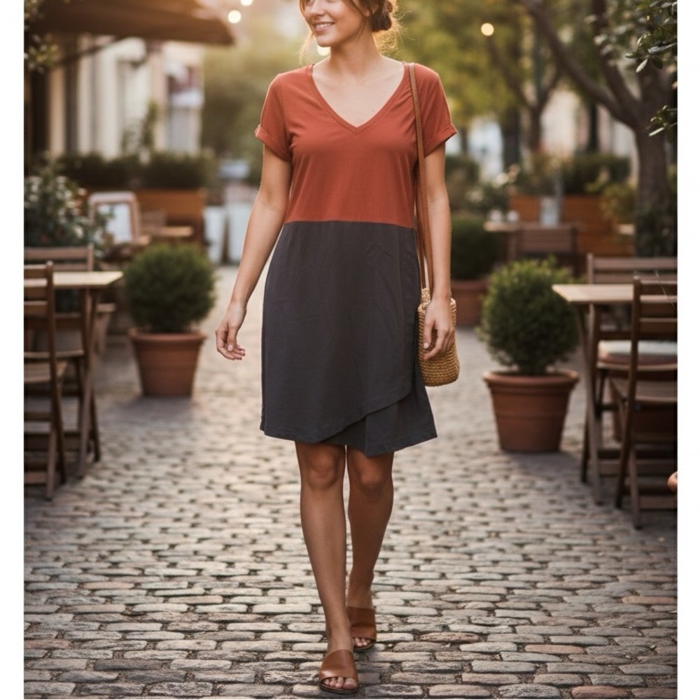 Dolan Left Coast | Anthropologie Colorblock Dress